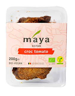 Maya Seitan croc tomato per 2 bio 200g 